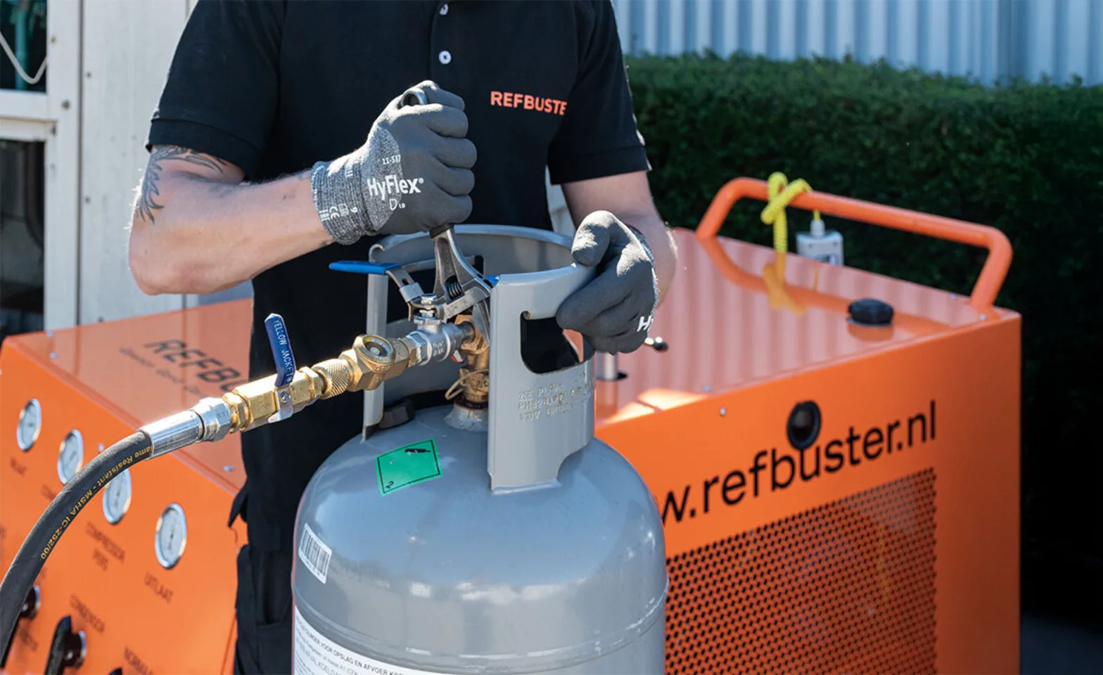 Refbuster extra afbeelding installatietotaal fgassen 10xsneller afpompen 1176x720