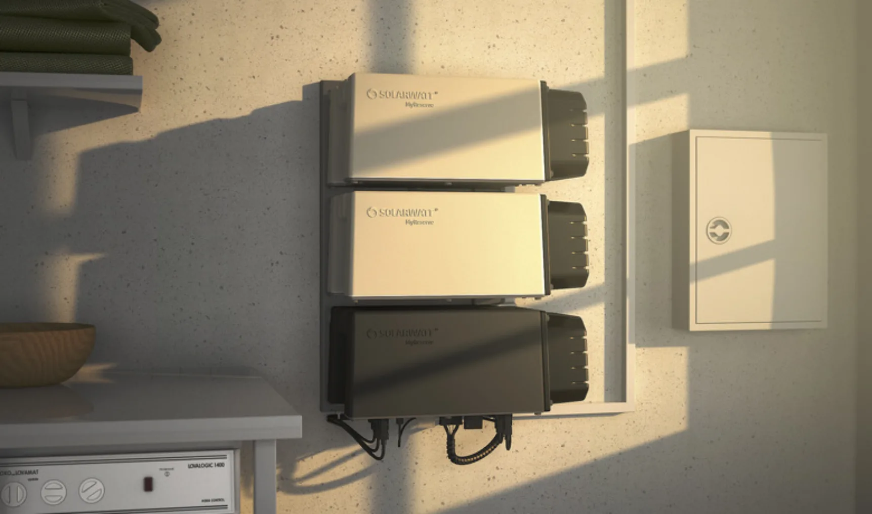 03 SOLARWATT MR Matrix 4 4k Wh Haushaltsraum