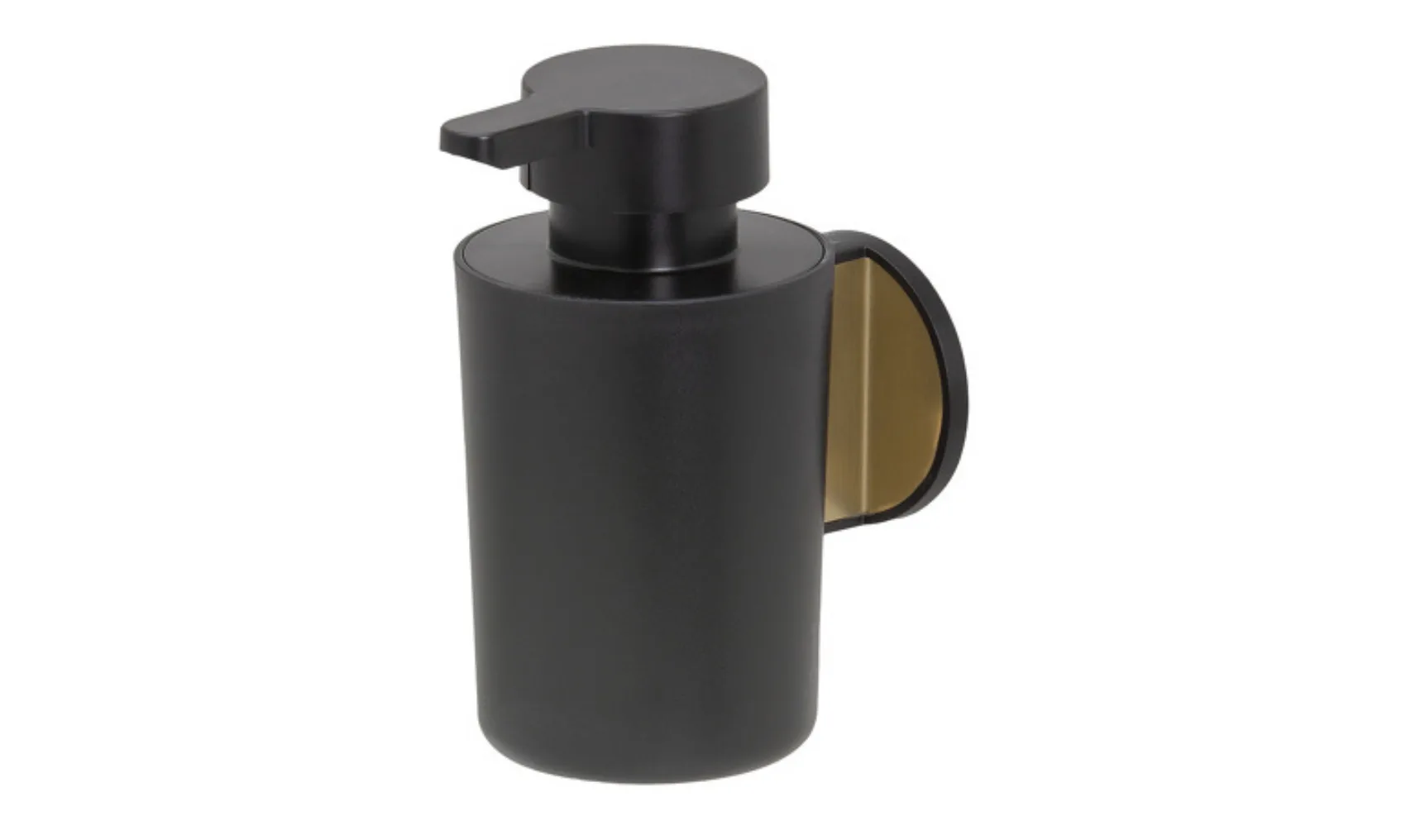 4008911326048 tiger tune imit Soap dispenser Brass brushed black VRIJSTAAND1