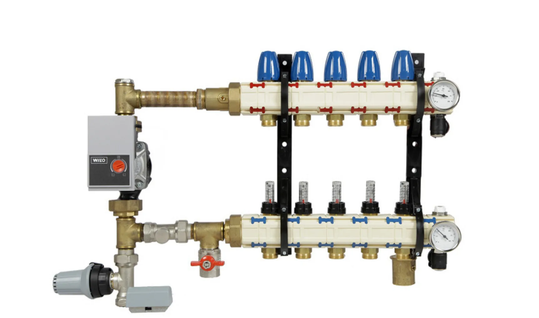 Albrand kunststof verdeler 2010 MA met pompunit2