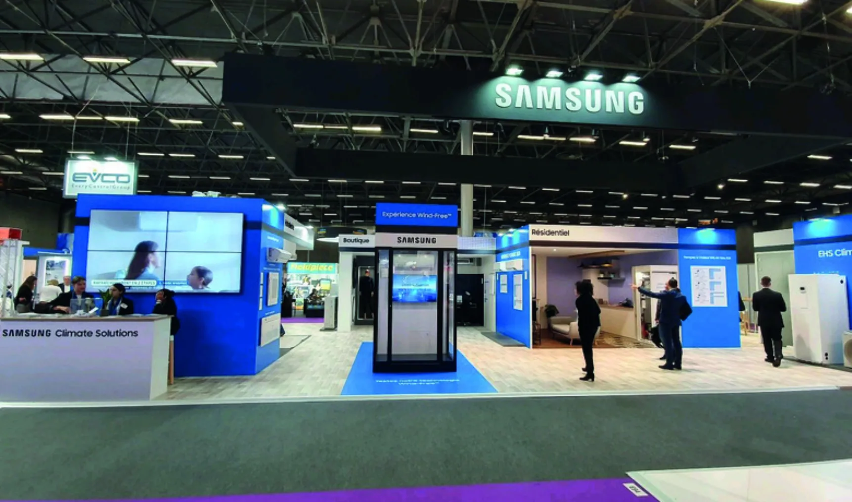 Ambrava Samsung Interclima 2019 Stand overview