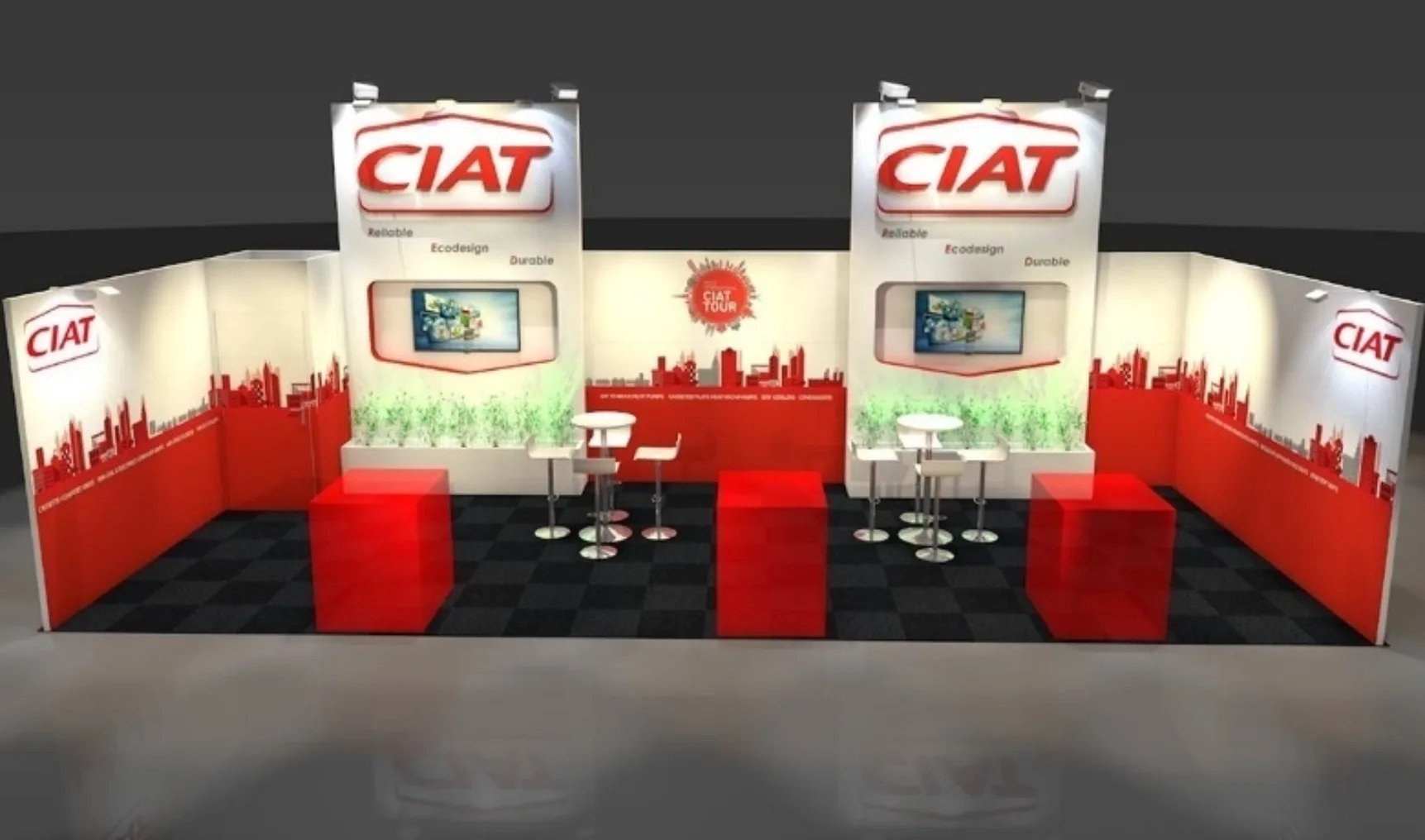 CIAT stand Installatievakbeurs Hardenberg 1