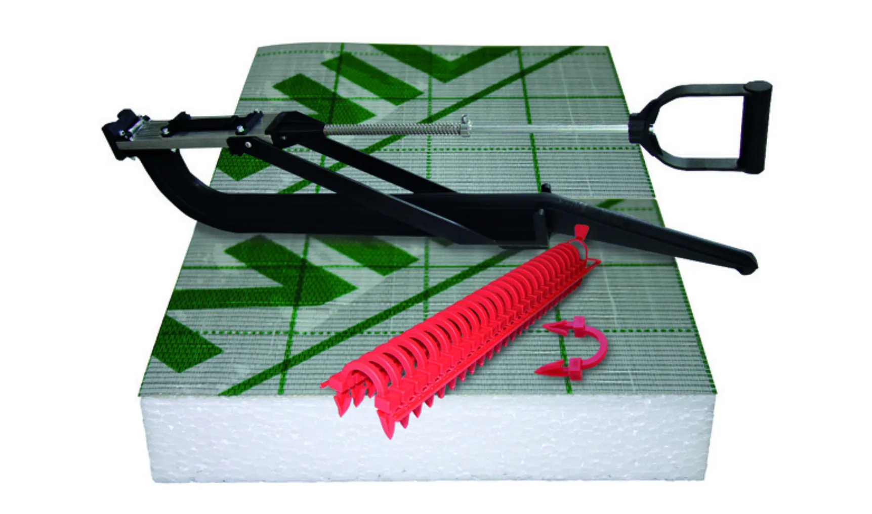 Combinatie tackersplaten Apparaat