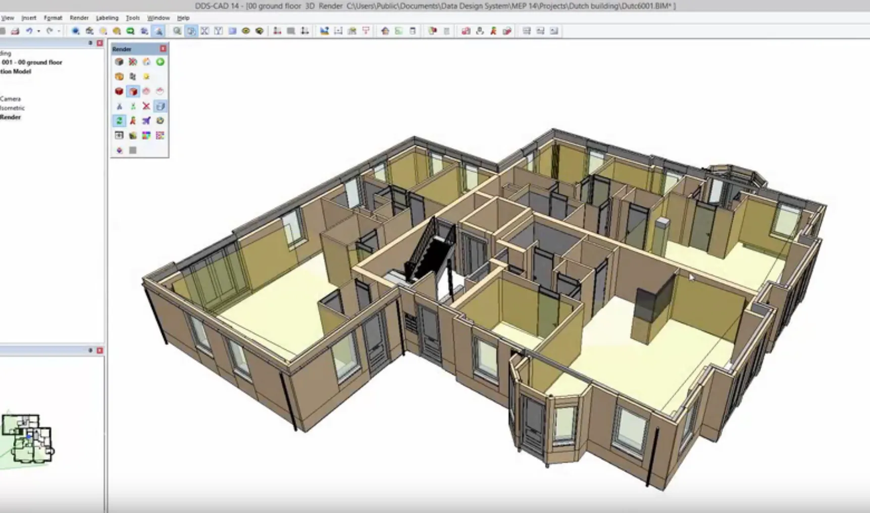 Detection Areas Wall Mounted Detectors