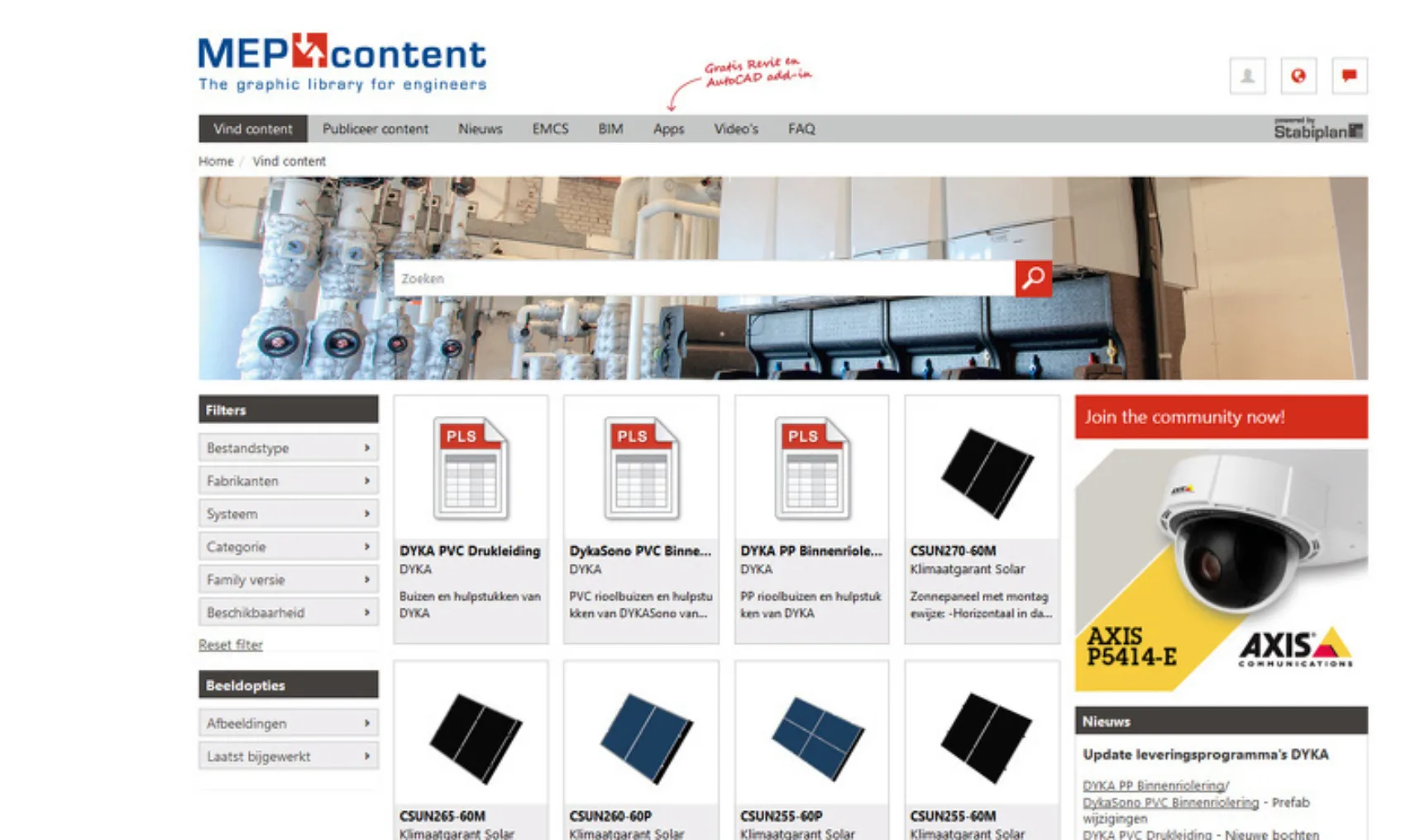 Homepage ME Pcontent NL