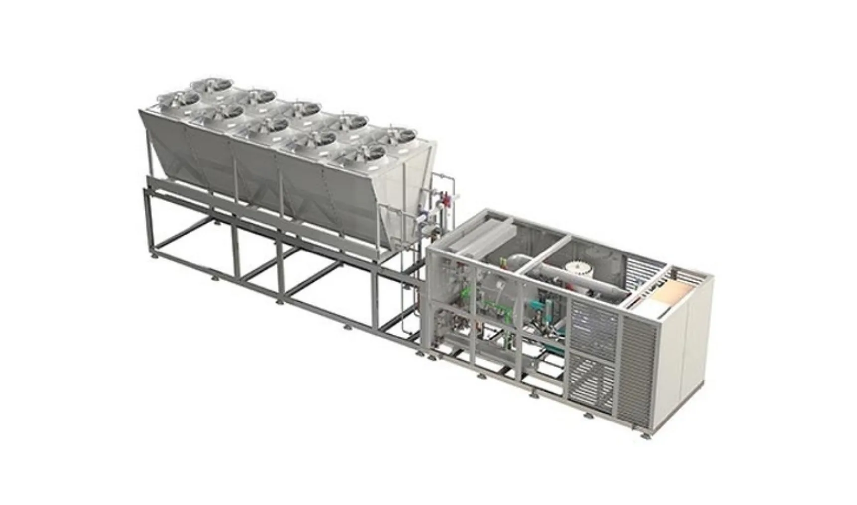 IT202008 Standaard Ammoniak Chiller lijn 1