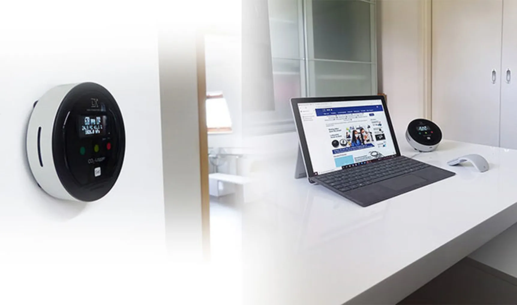 IT20220104 Catec CO2 Logger Wandund Tisch klein