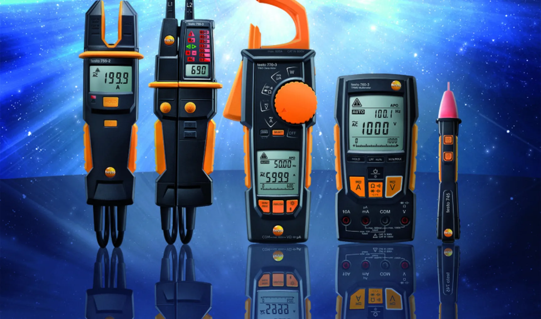 Key testo Electrical Family