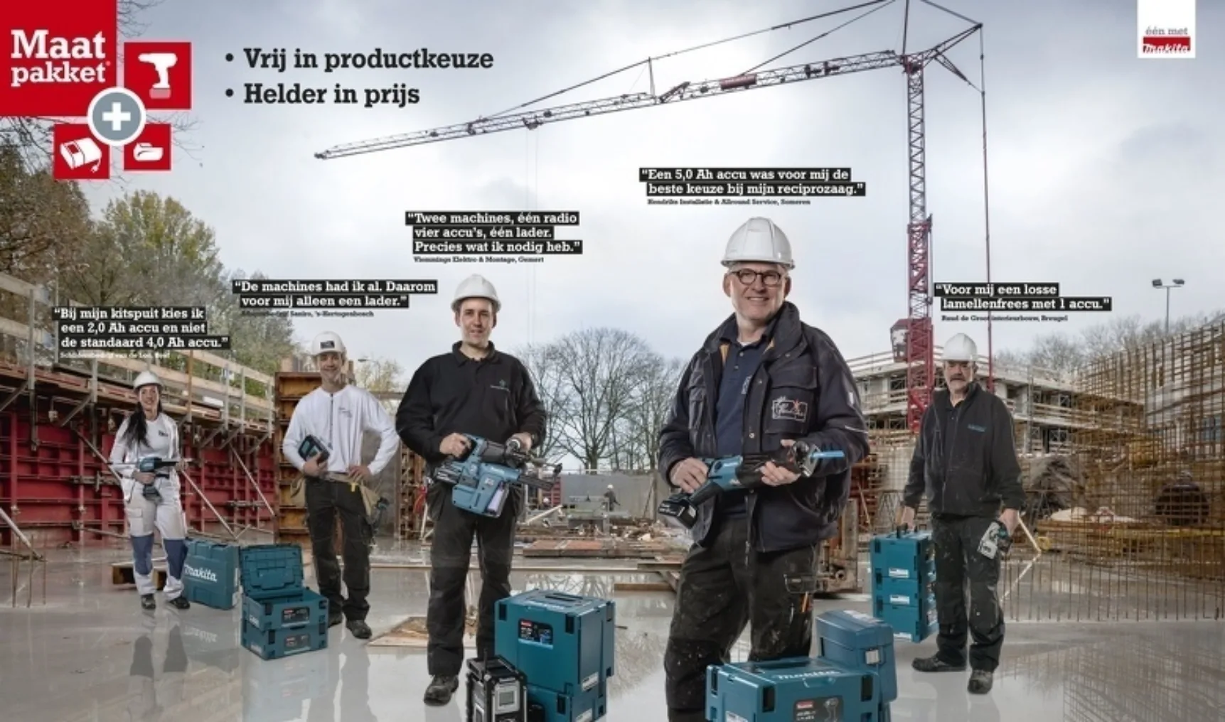 Makita maatpakket groot