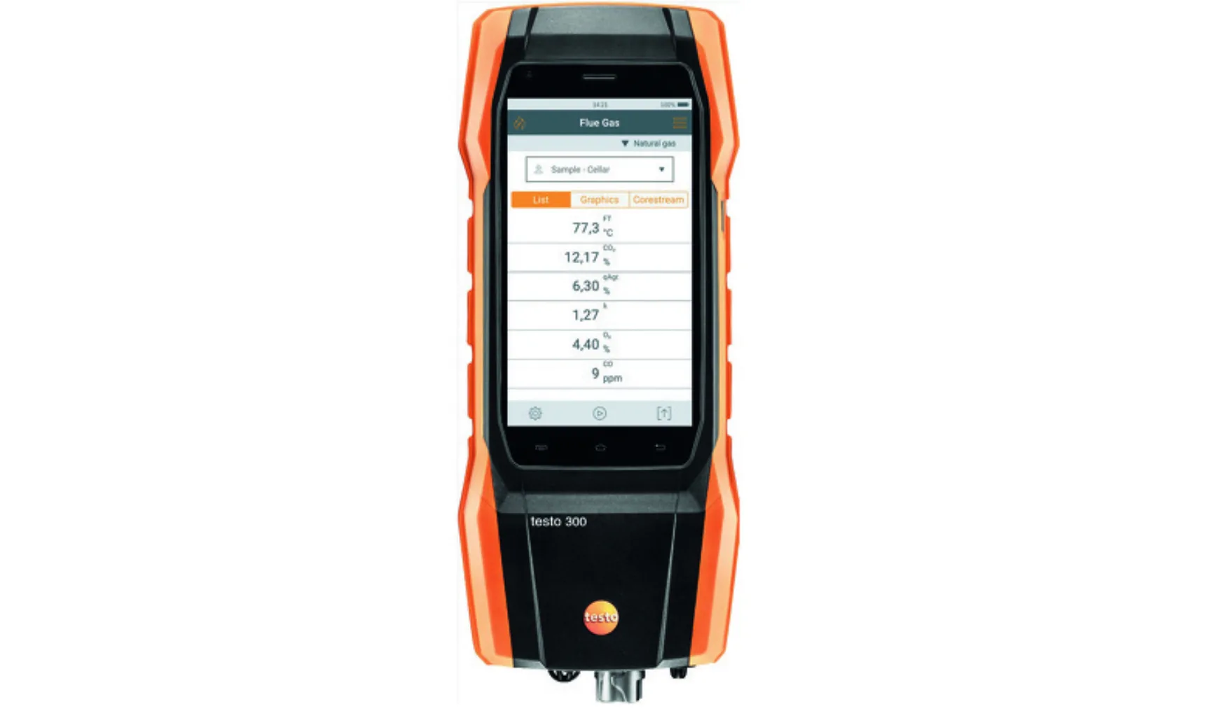 Testo 300 nl display2