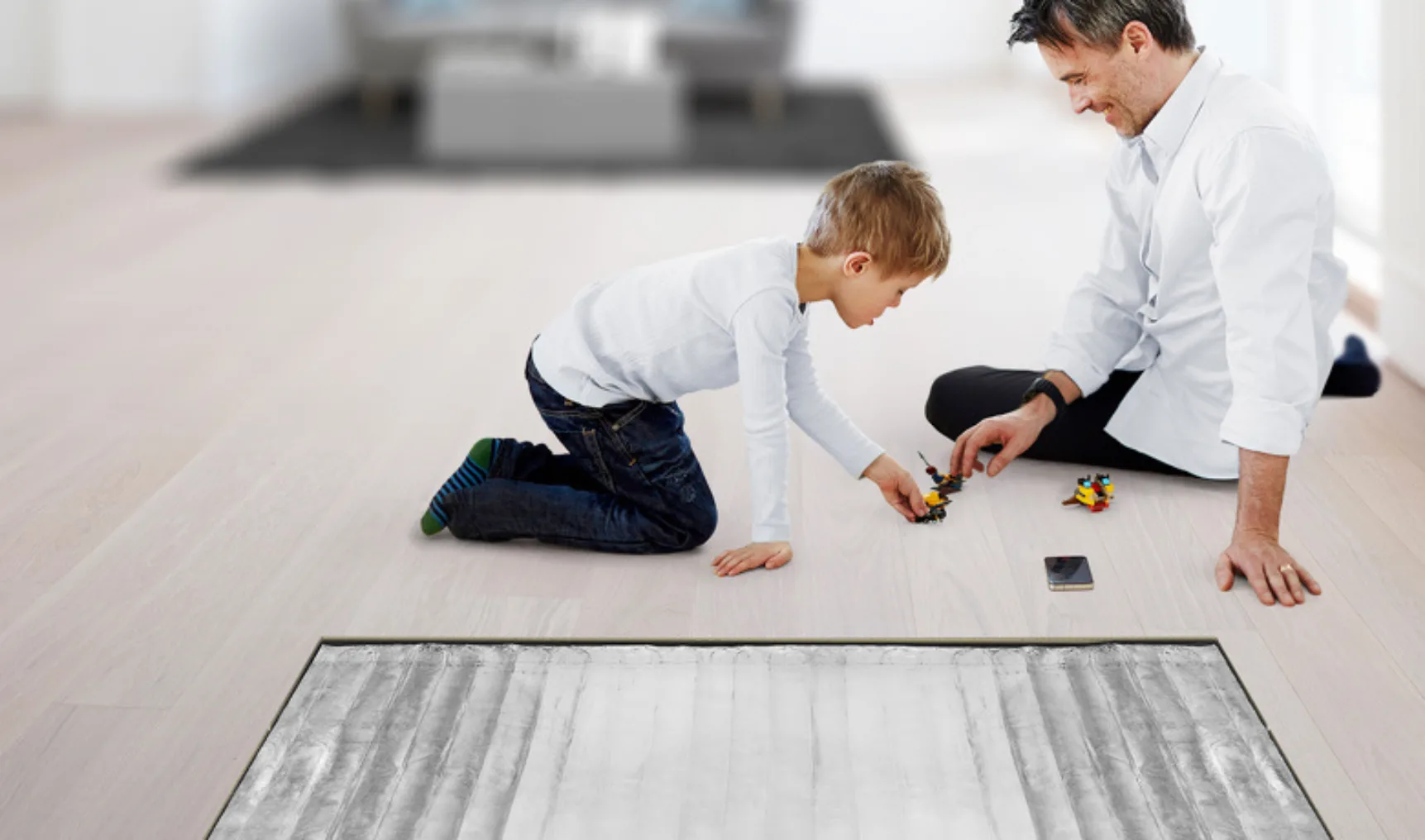 Uponor Comfort e Aluminiumfolie Droogbouw2