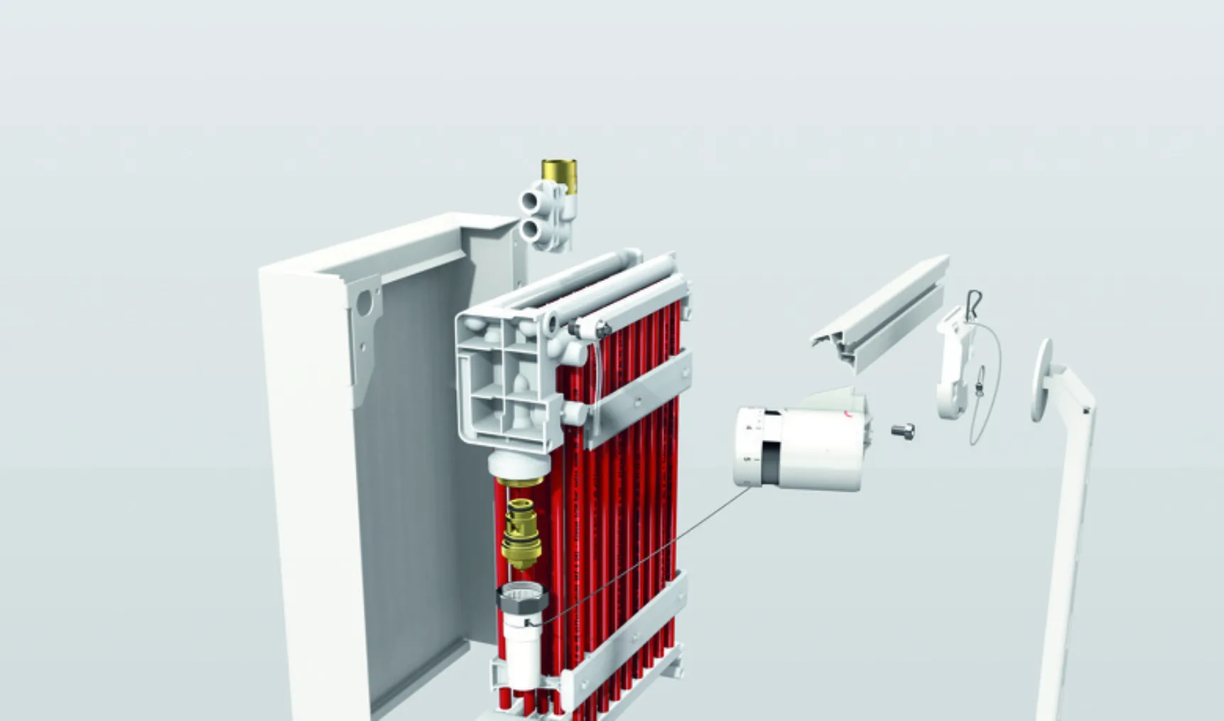 Zehnder Zmart exploded view