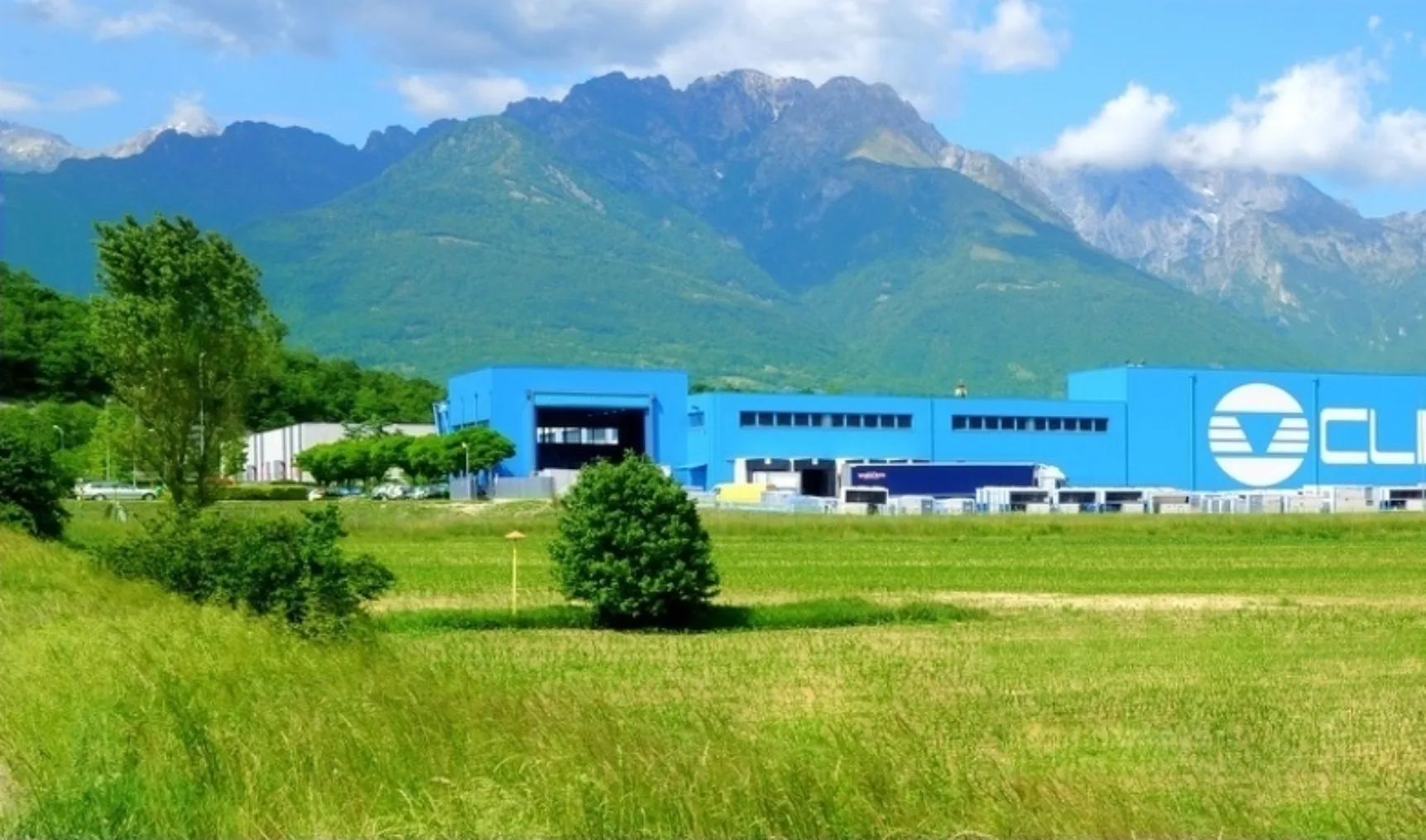 Fabriek Clivet verkleind