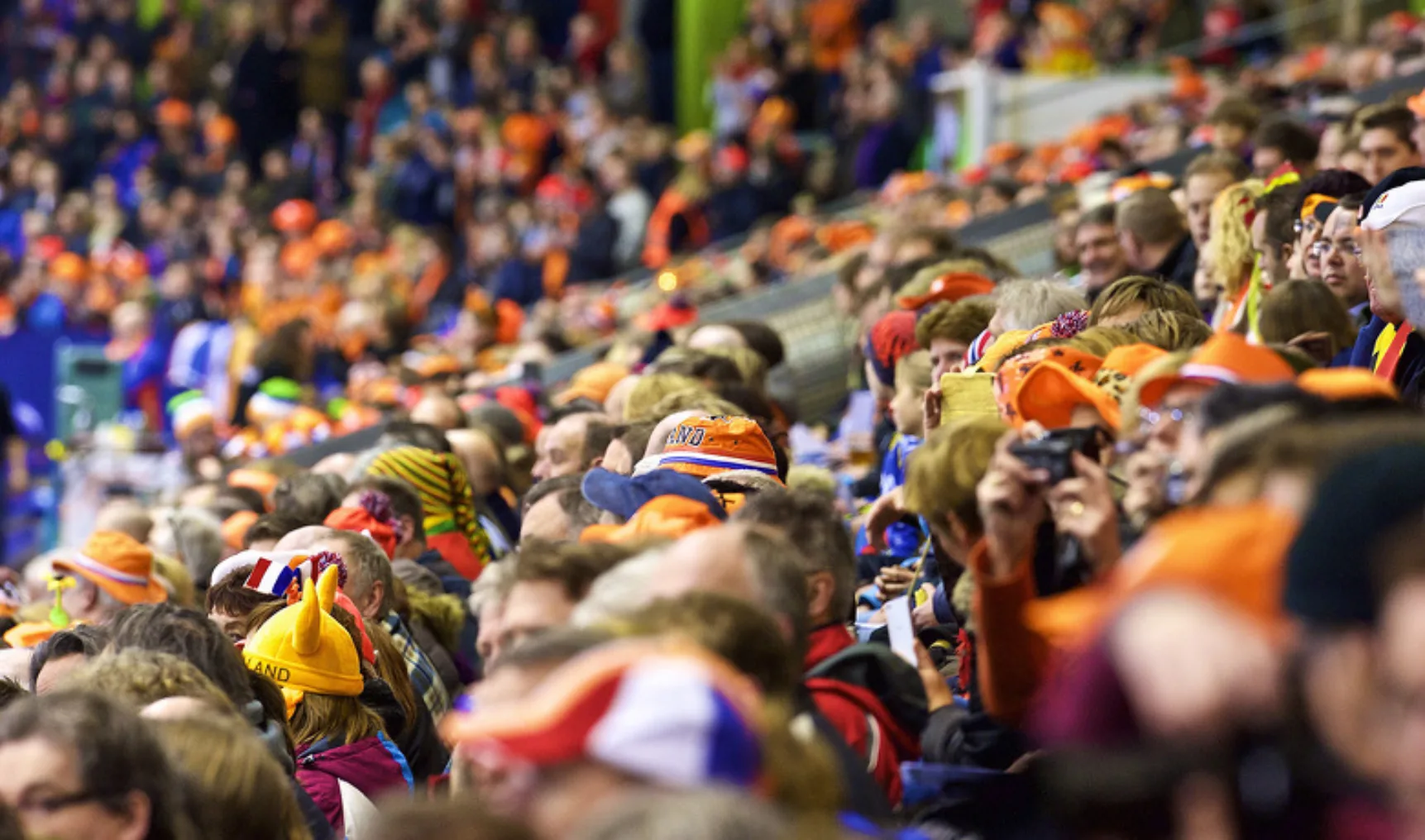 Klein Thialf supporters