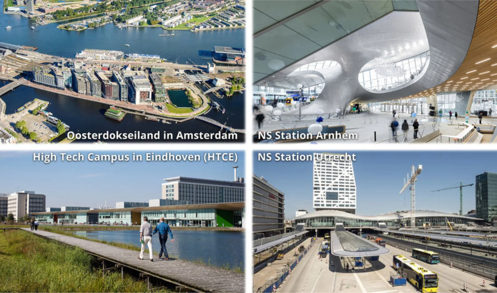 4 fotos bij persbericht gebruikersgroep bodemenergie