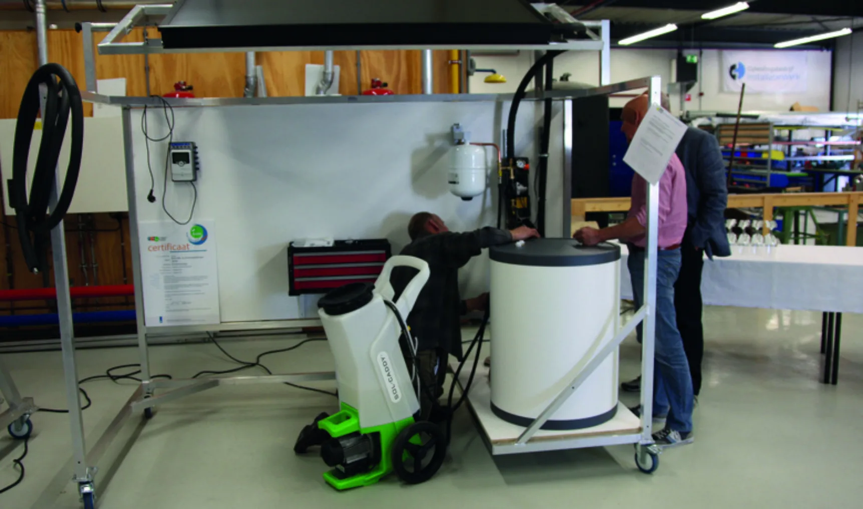 BDA Practicumlokaal voor Zonnewarmtesystemen 3