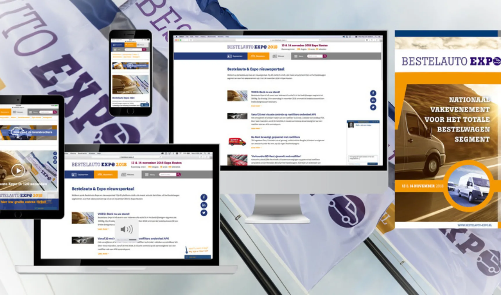 Bestelauto expo hires
