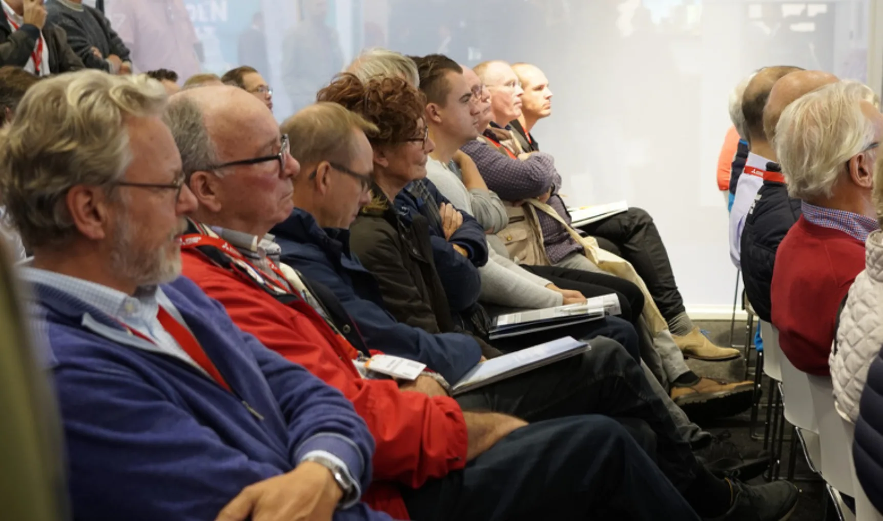 Bezoekers in theater