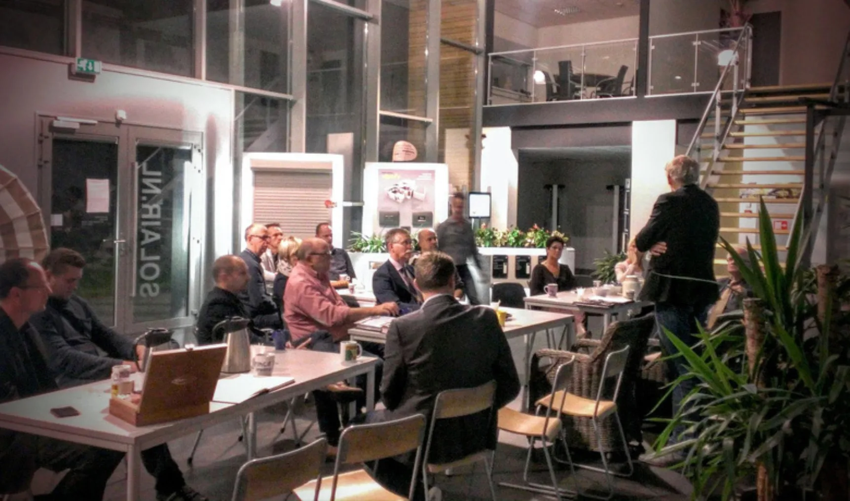 Bijeenkomst Cooperatie Zonnepark Harlingen Foto cooperatie zonnepark Harlingen