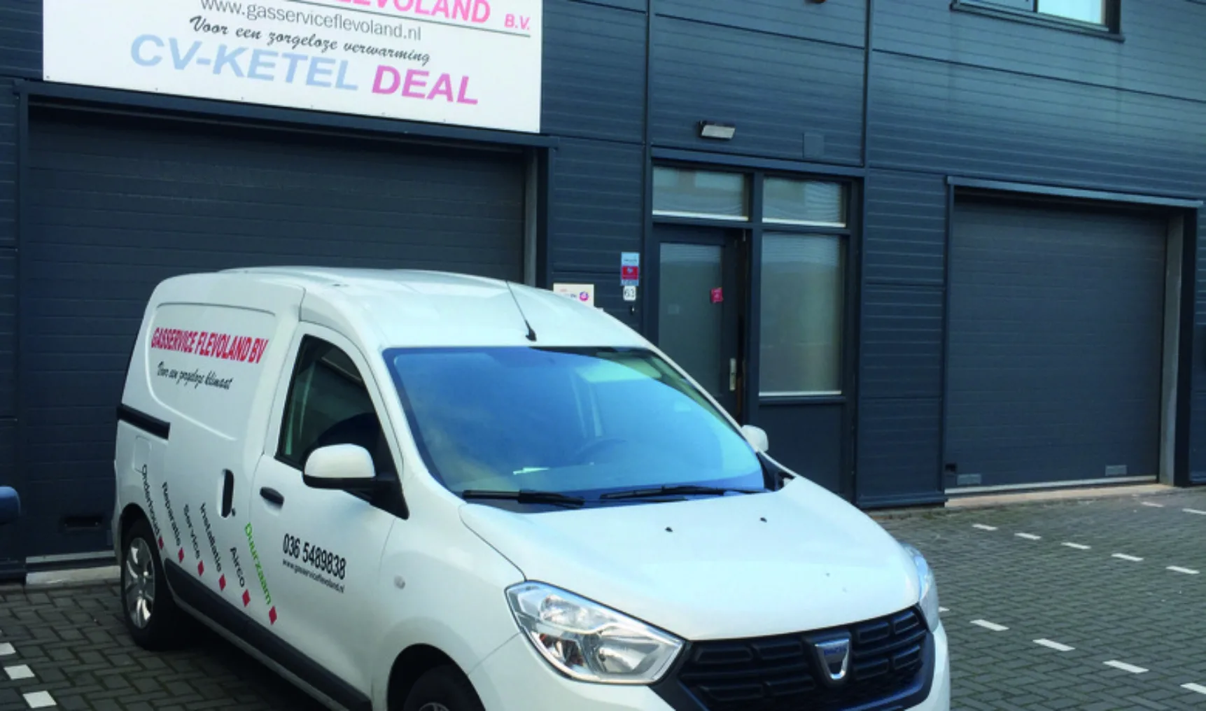 Gasserv flev almere bedrijfspand