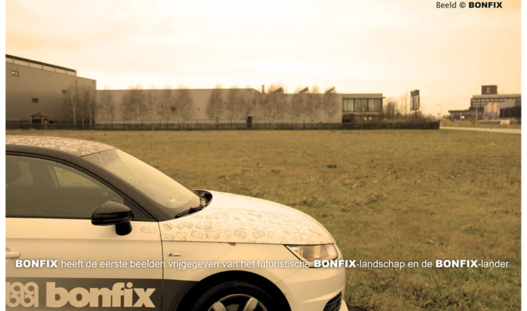 Nieuw bouwterrein BONFIX