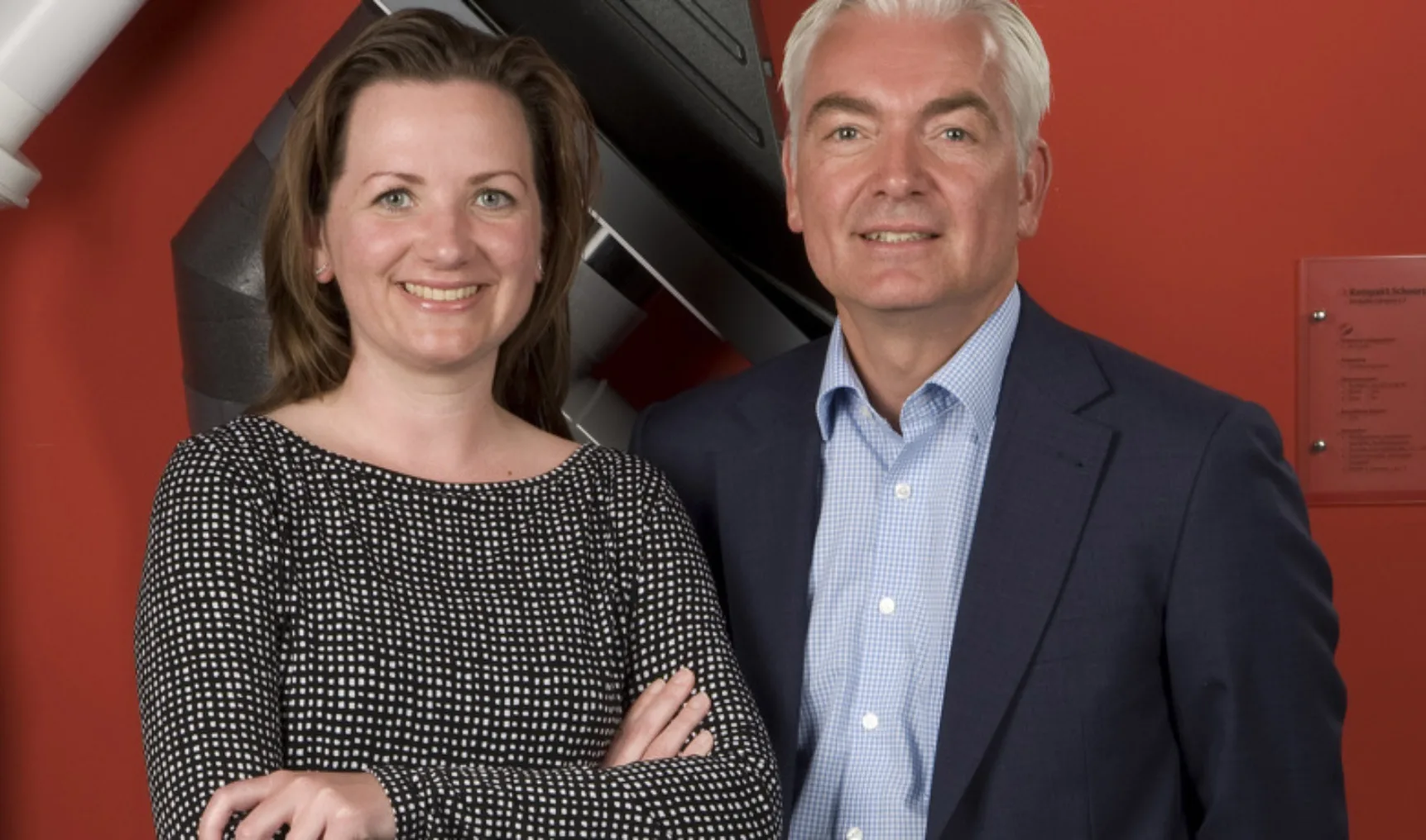 Peter Laros en Linda van de Maat