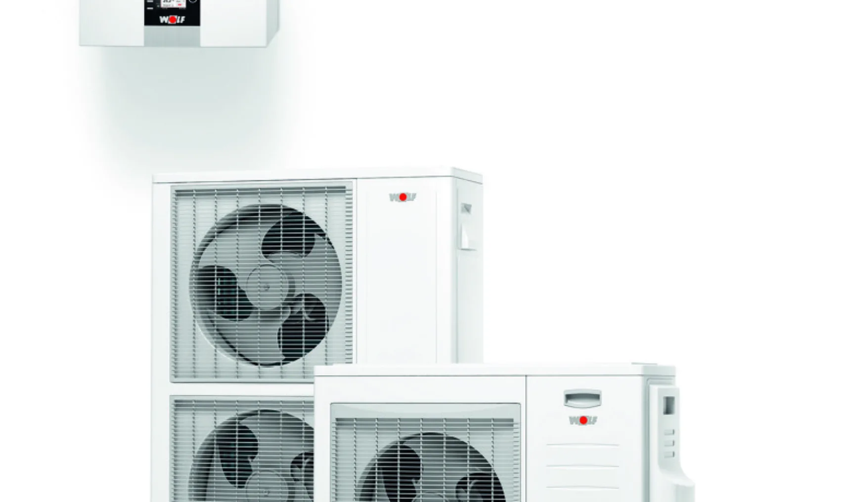 Wolf Split luchtwater warmtepomp